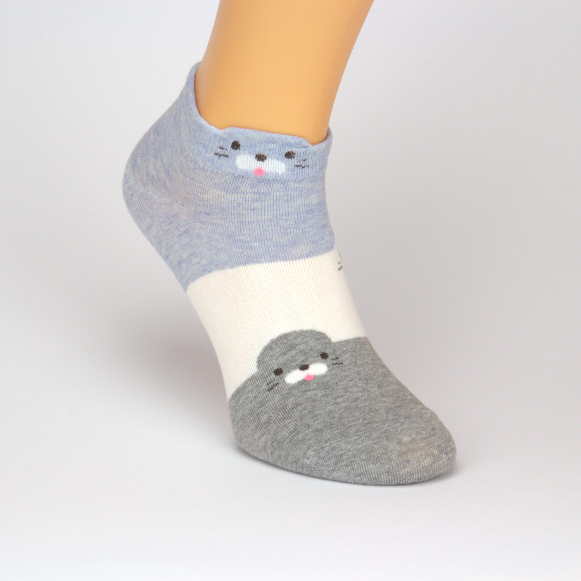 Sneaker-Socken - Seelöwentrio - Charaktoes