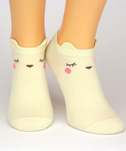 gelbe Sneaker Socken