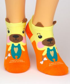 Socken Sneaker mit Hunde Charakter als Tiermotiv