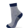 Klassische Business-Socken in blau
