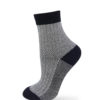 Jacquard Socken Business schwarz