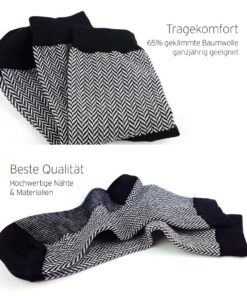 Qualität Business Jacquard-Socken