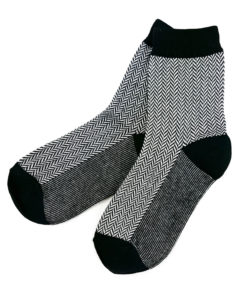 schwarze Business-Socken