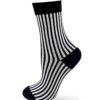 Jacquard Socken klassisch gestreift