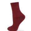 Socken rotbraun basic