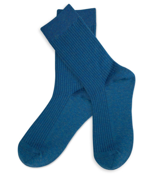 blaue Socken