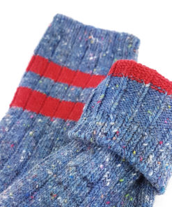 Füßlinge warme Socken blau