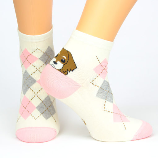 Motivsocken Foxhound