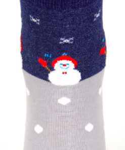 Motivsocken Schneemann