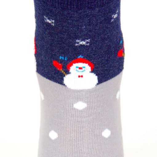 Motivsocken Schneemann