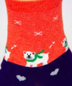 Bär Weihnachten Socken