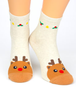 Motivsocken Rudolf