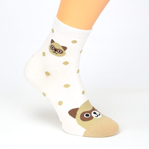 Socken Waschbär