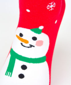 Schneemann Socken