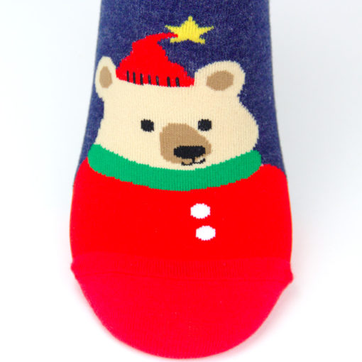 Weihnachtsbär Socken