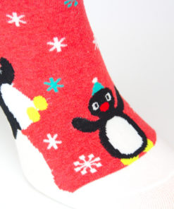 Socken mit Pinguin