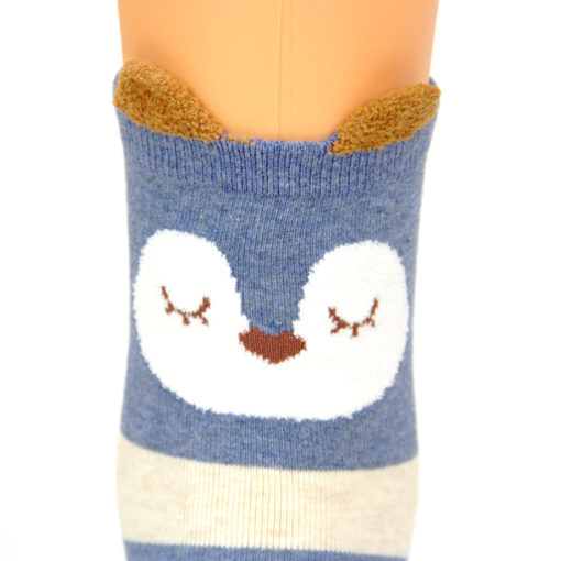 bunte Socken mit Fuchs