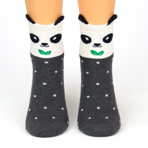 Motivsocken vegetarischer Panda