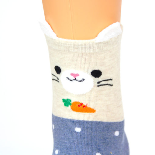 Socken mit Ohren Hase