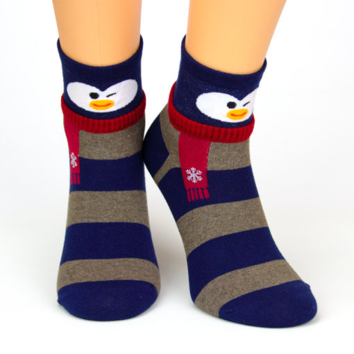 Motivsocken Pinguin