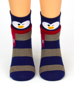 Motivsocken Pinguin