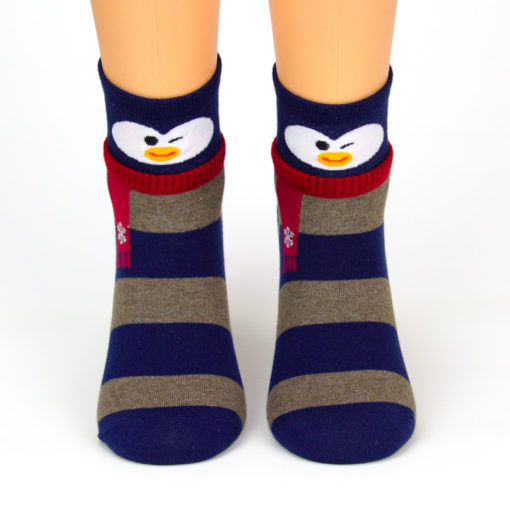 Motivsocken Pinguin