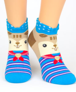 bunte Socken Eichhörnchen