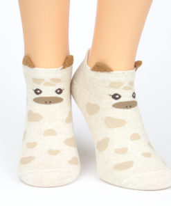 Sneacker Socken Geschecktes Schweinchen