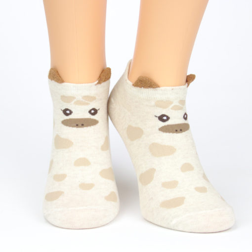 Sneacker Socken Geschecktes Schweinchen