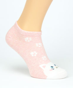 Katzen socken rosa