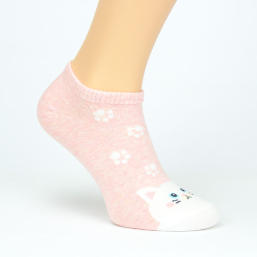 Katzen socken rosa