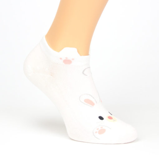 Socken winkender Hase