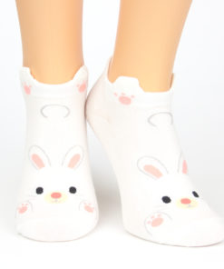 Sneaker Socken winkender Hase