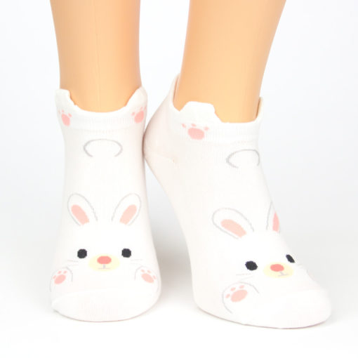 Sneaker Socken winkender Hase