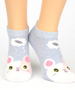 Sneaker Socken hungriger Hamster