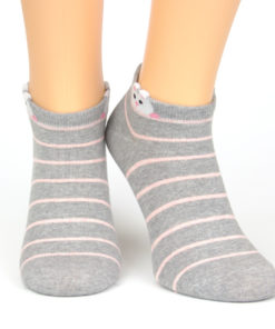 Sneaker Socken neugieriger Hamster