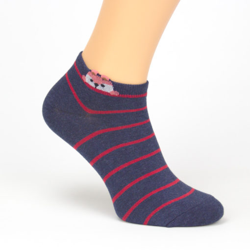 Sneaker Socken Fuchs Streifen