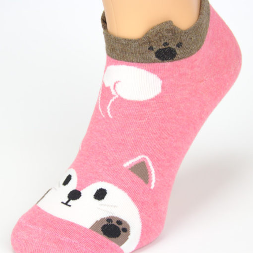 Sneaker Socken Schwanzwedelnder Fuchs