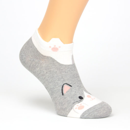 Socken schwanzwedelnde Katze