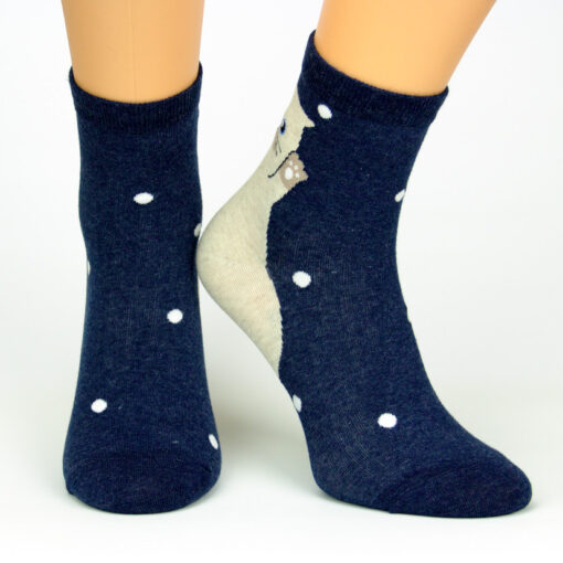 Katzensocken blau