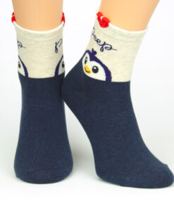 Motivsocken Pinguin