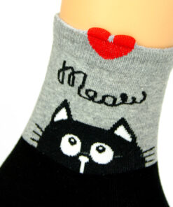 Miau Katzen Socken